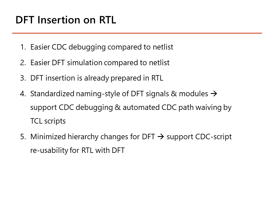 DFT Insertion
