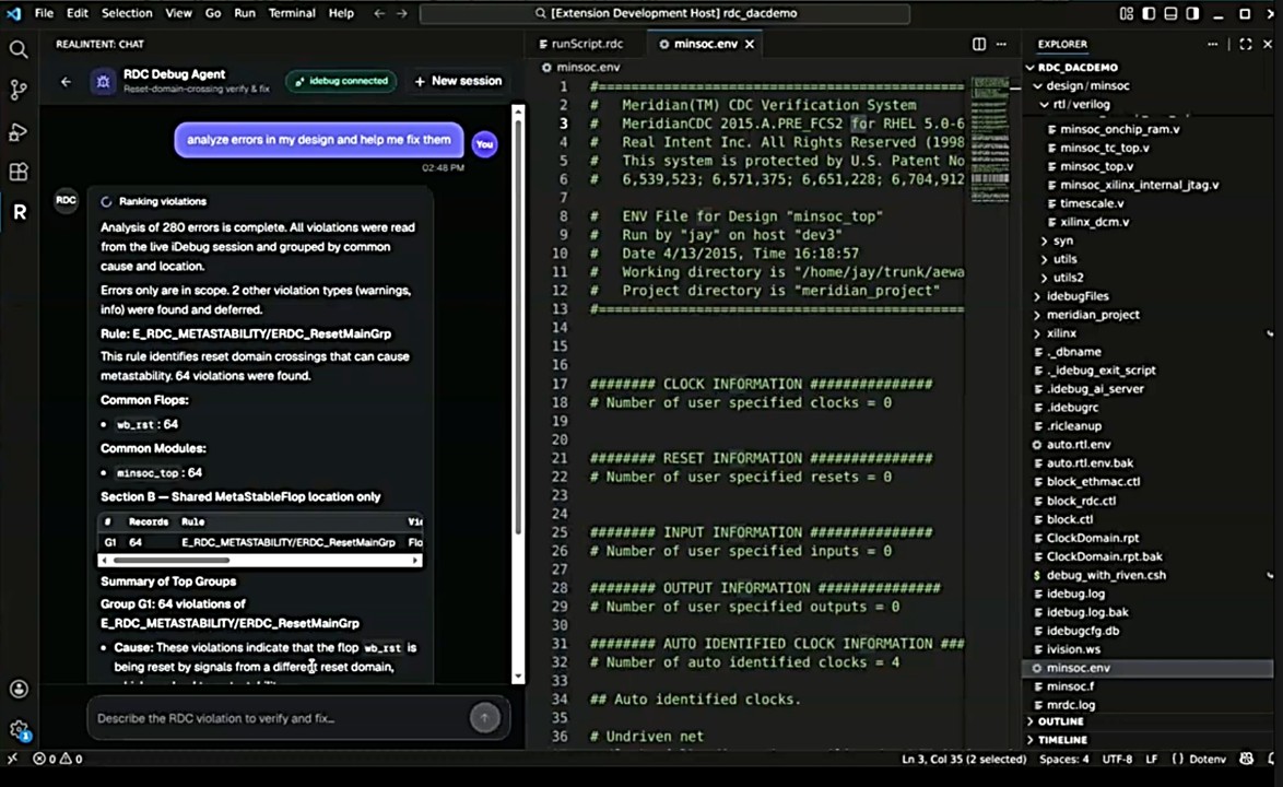 Riven Sign-Off AI agent - Error root cause